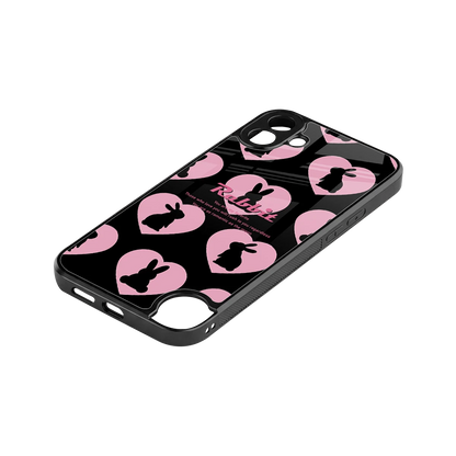 Bunny Love stylish phone case for cmf nothing phone 1 | glossy glass and slim fit