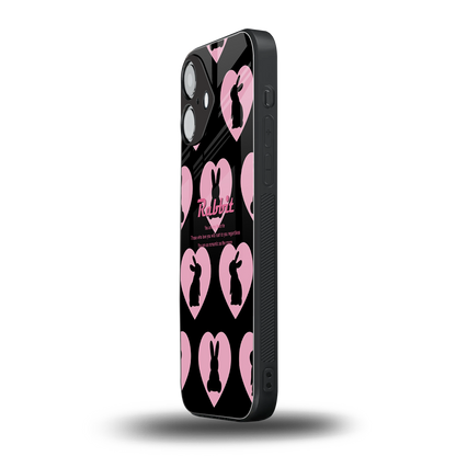 Bunny Love Phone Case for Iphone 16 | Glass Case
