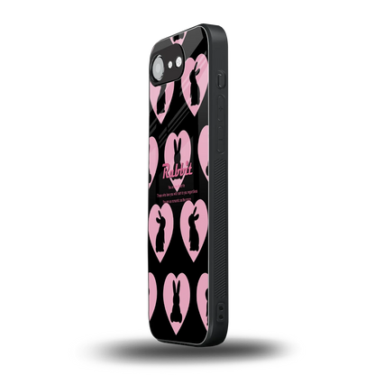 Bunny Love iphone 16e mobile cover | shockproof glass phone case