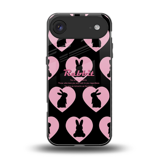 Bunny Love back phone cover | glass case for iphone air