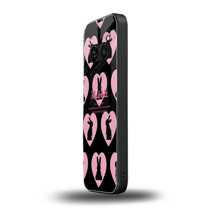 Bunny Love nothing phone 2a mobile cover | shockproof glass phone case