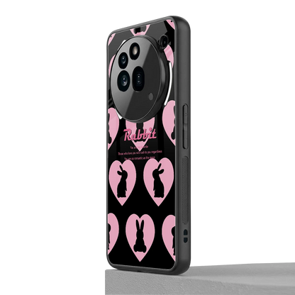 Bunny Love nothing phone 3a pro mobile cover | shockproof glass phone case