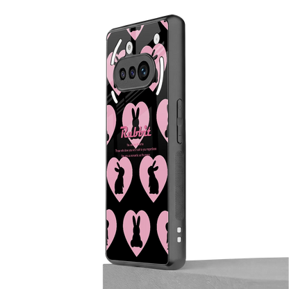 Bunny Love nothing phone 3a mobile cover | shockproof glass phone case