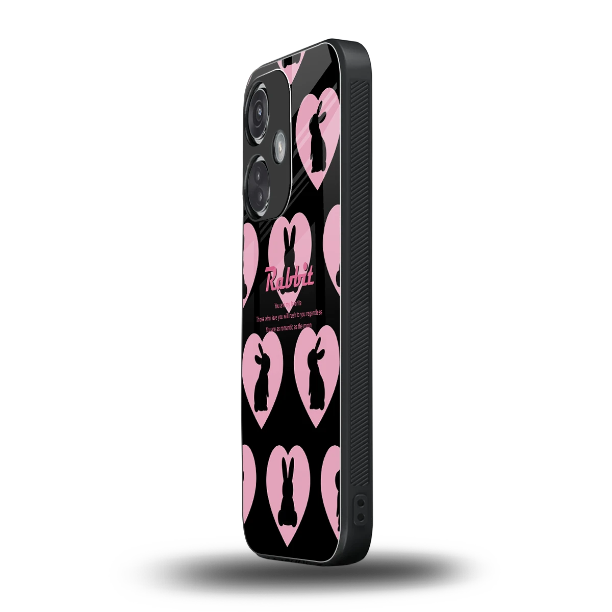 Bunny Love oneplus nord ce 3 mobile cover | shockproof glass phone case