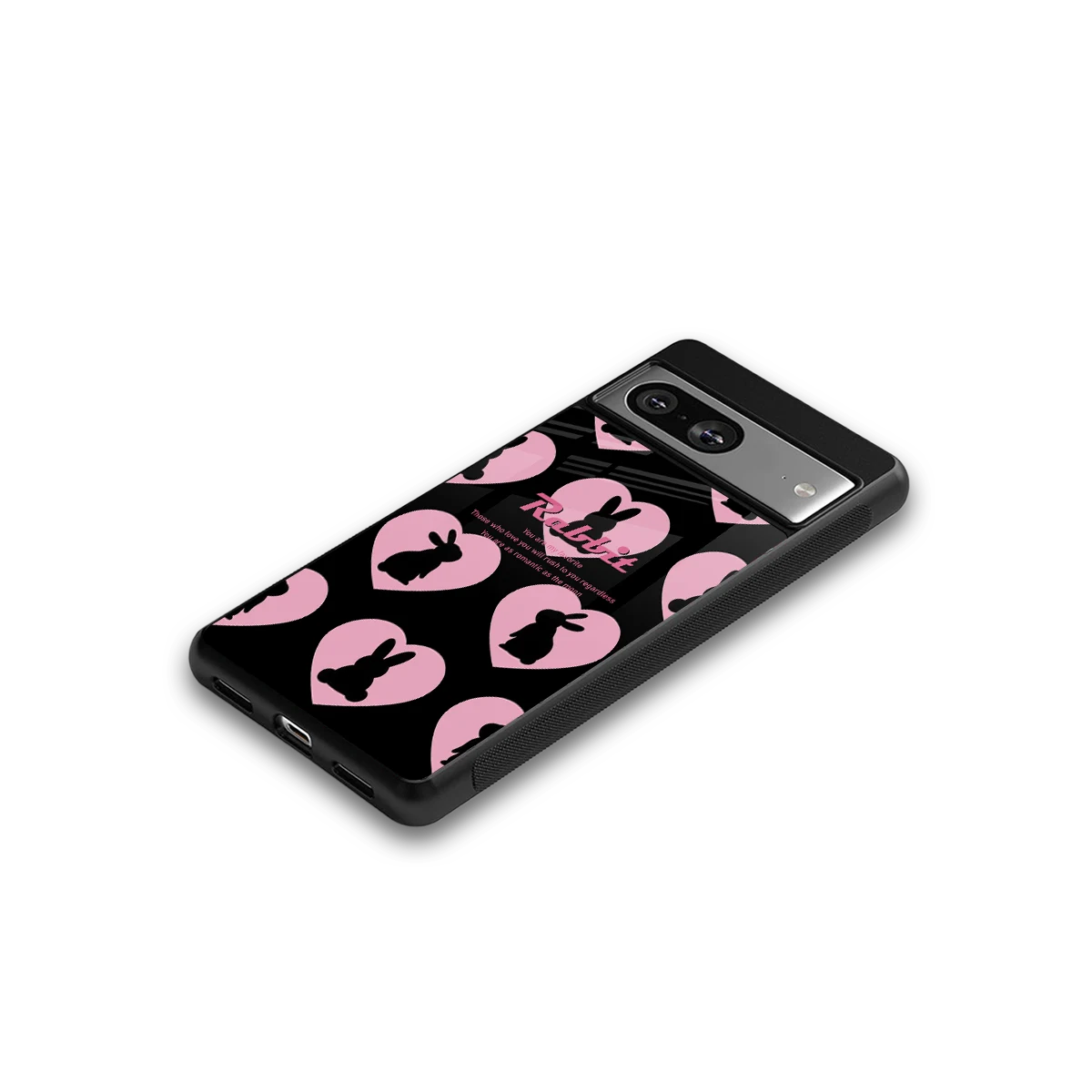 Bunny Love google pixel 8 mobile cover | shockproof glass phone case