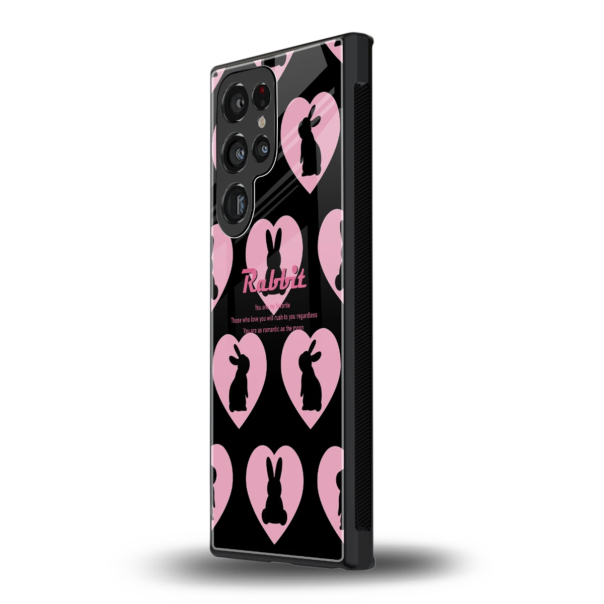 Bunny Love samsung galaxy s24 ultra mobile cover | shockproof glass phone case