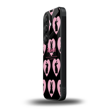 Bunny Love samsung galaxy s24 mobile cover | shockproof glass phone case