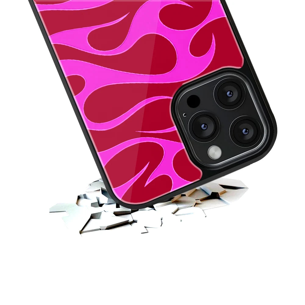 Durable Glass Back Mobile Case for iPhone, Samsung, OnePlus, Google Pixel, Redmi, Vivo, Oppo