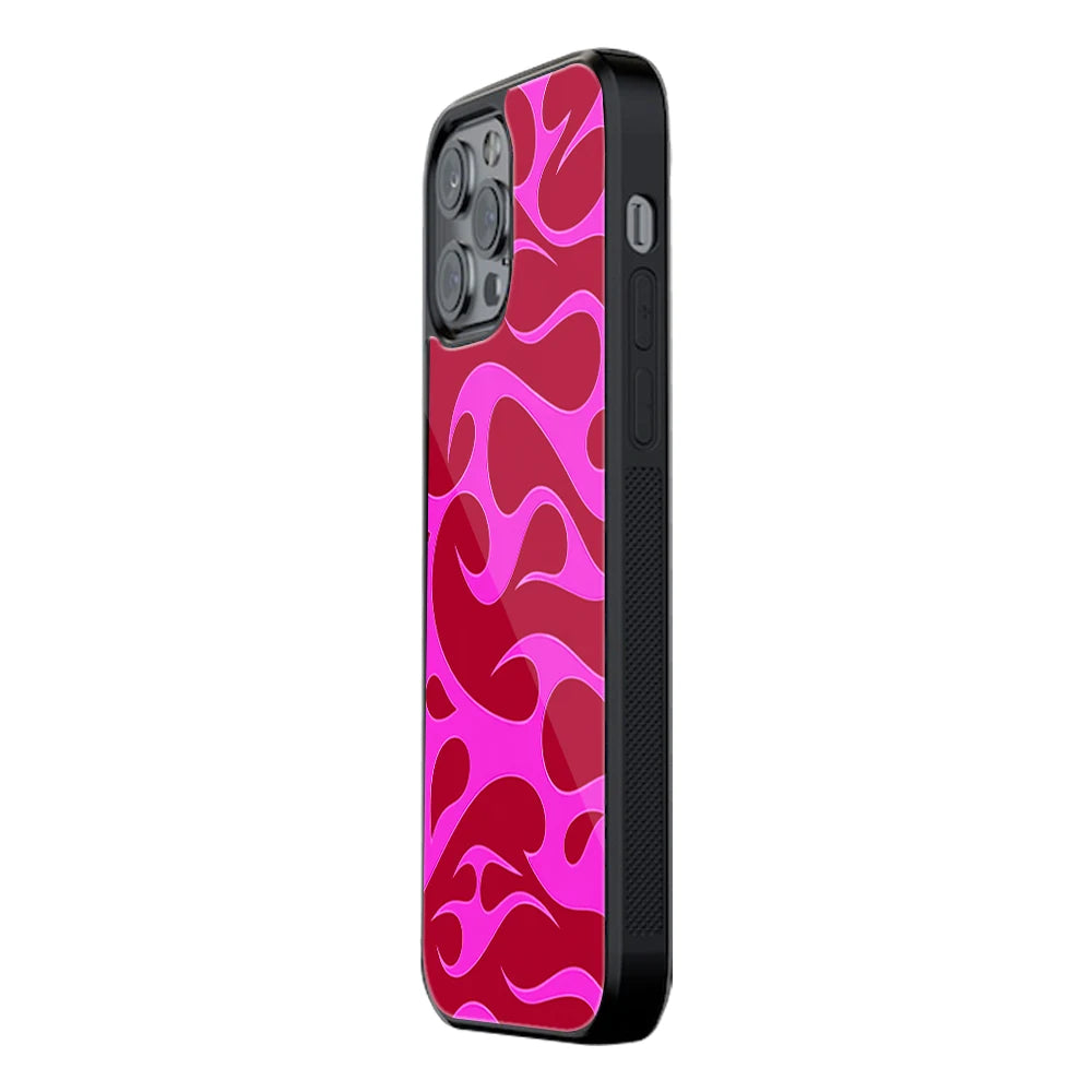 Trendy Glass Back Mobile Case for iPhone, Samsung, Redmi, OnePlus, Google Pixel, Motorola