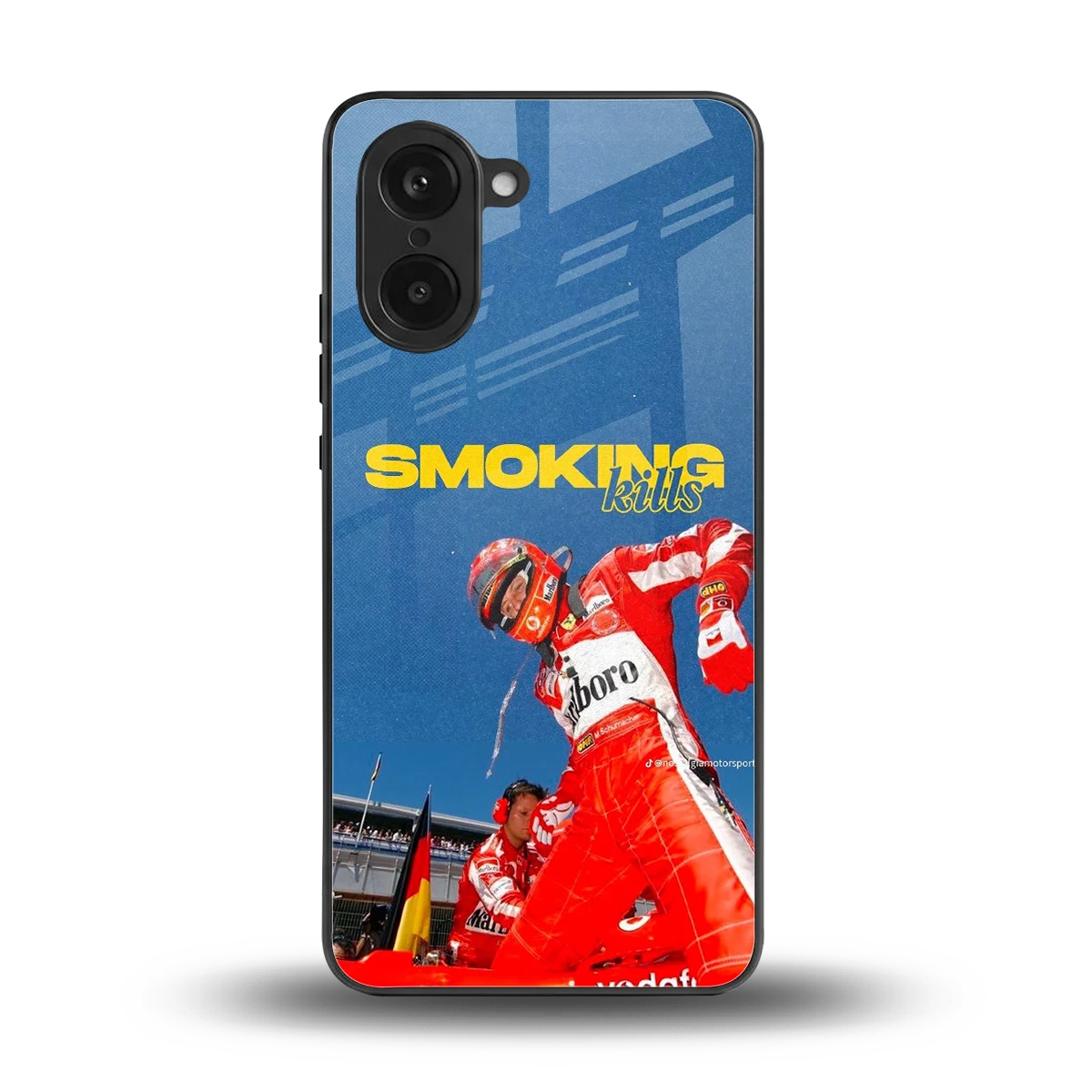 Burnout Mode back phone cover | glass case for oneplus nord ce5 5g