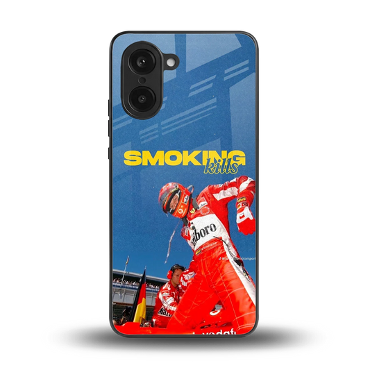 Burnout Mode back phone cover | glass case for oneplus nord ce5 5g
