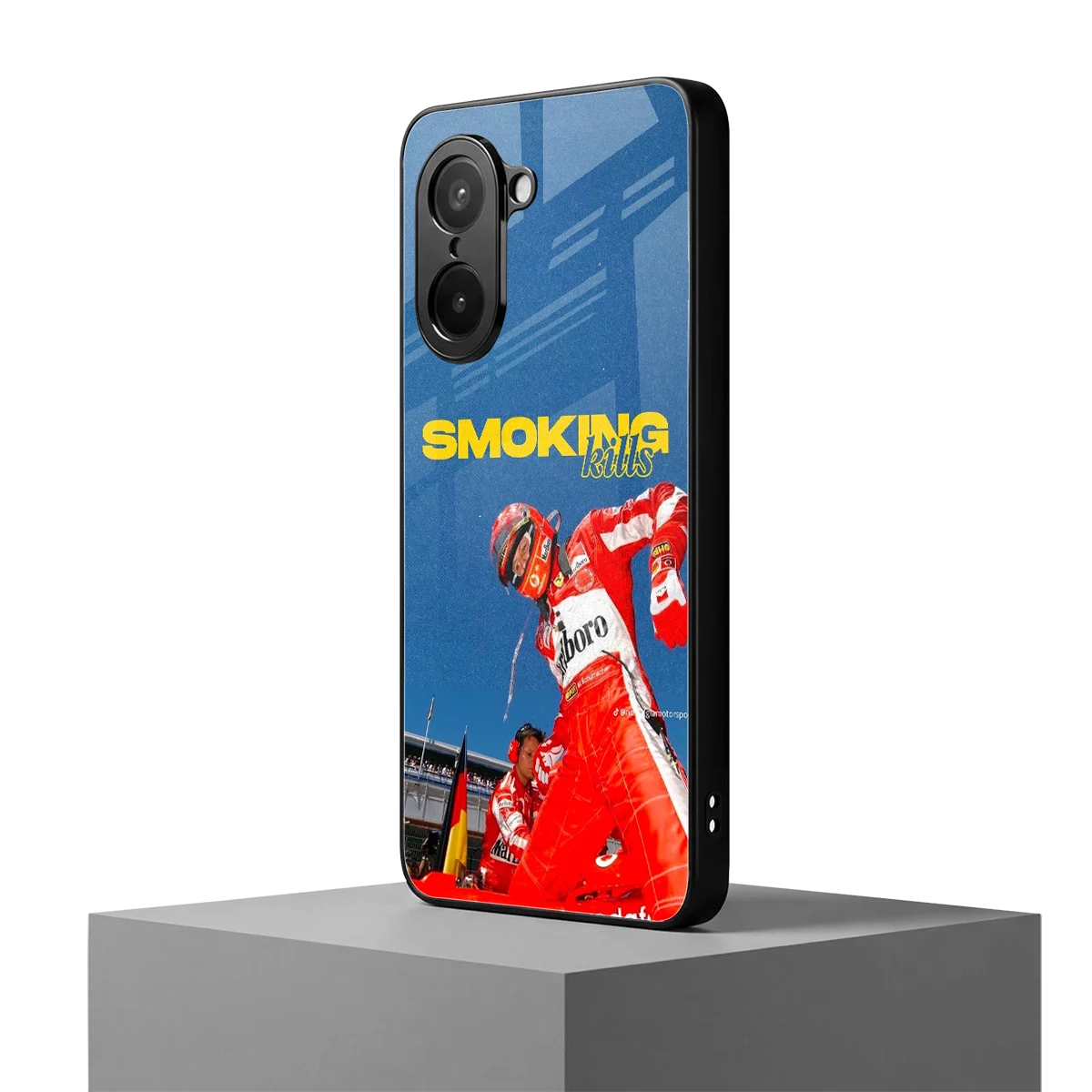 Burnout Mode oneplus nord ce5 5g mobile cover | shockproof glass phone case