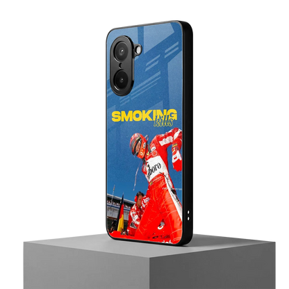 Burnout Mode oneplus nord ce5 5g mobile cover | shockproof glass phone case