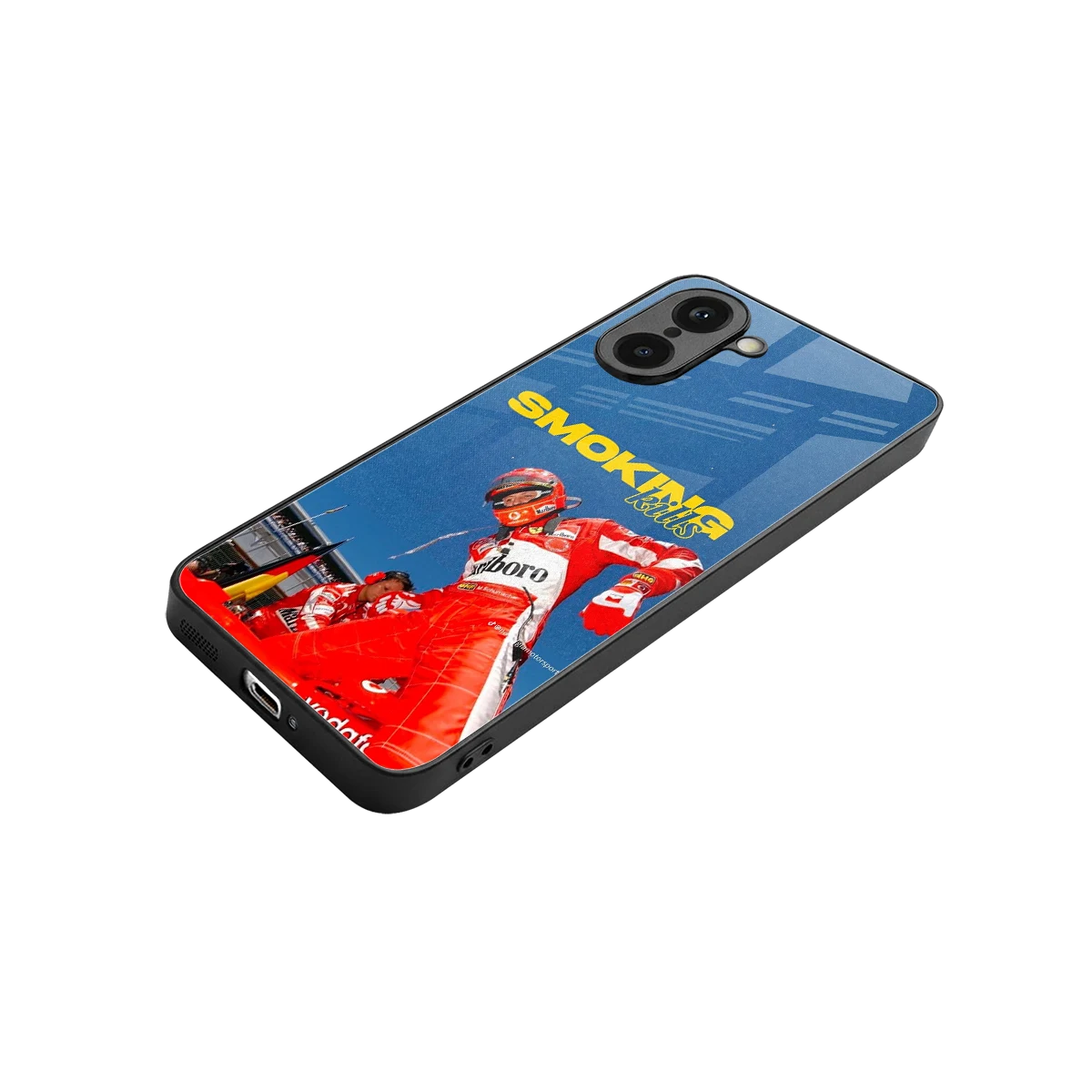 Burnout Mode stylish phone case for oneplus nord ce5 5g | glossy glass and slim fit