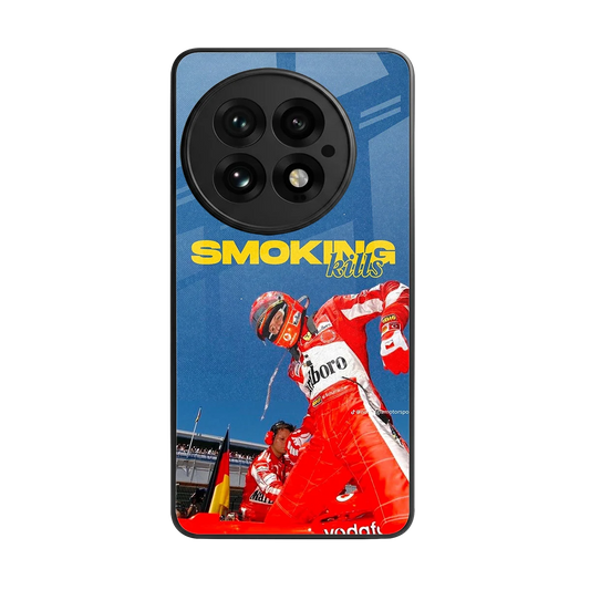 Burnout Mode back phone cover | glass case for oneplus 13