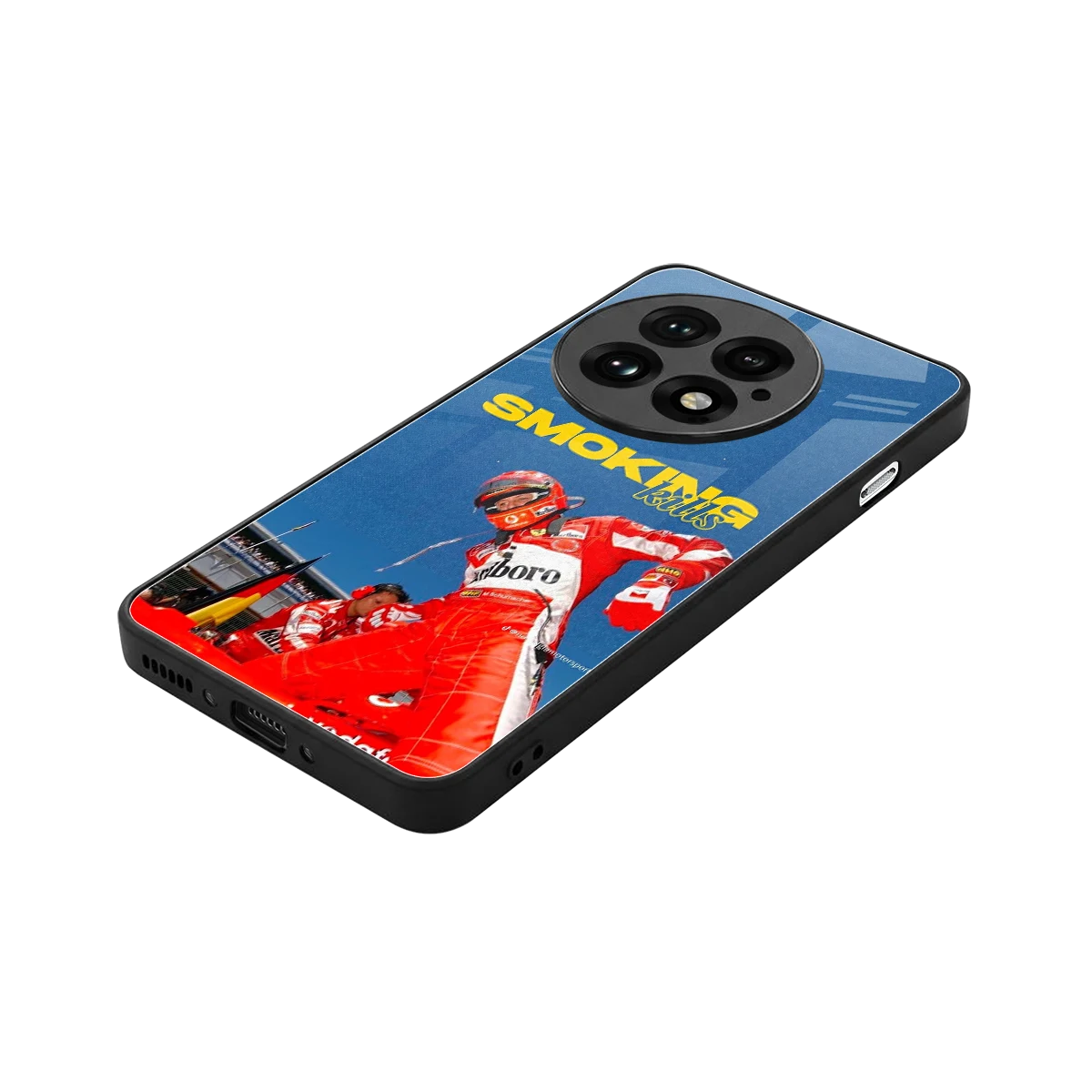 Burnout Mode stylish phone case for oneplus 13 | glossy glass and slim fit