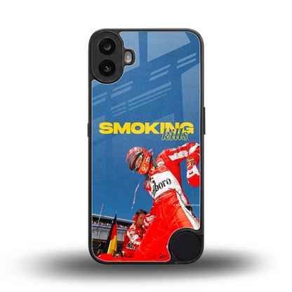 Burnout Mode back phone cover | glass case for cmf nothing phone 1