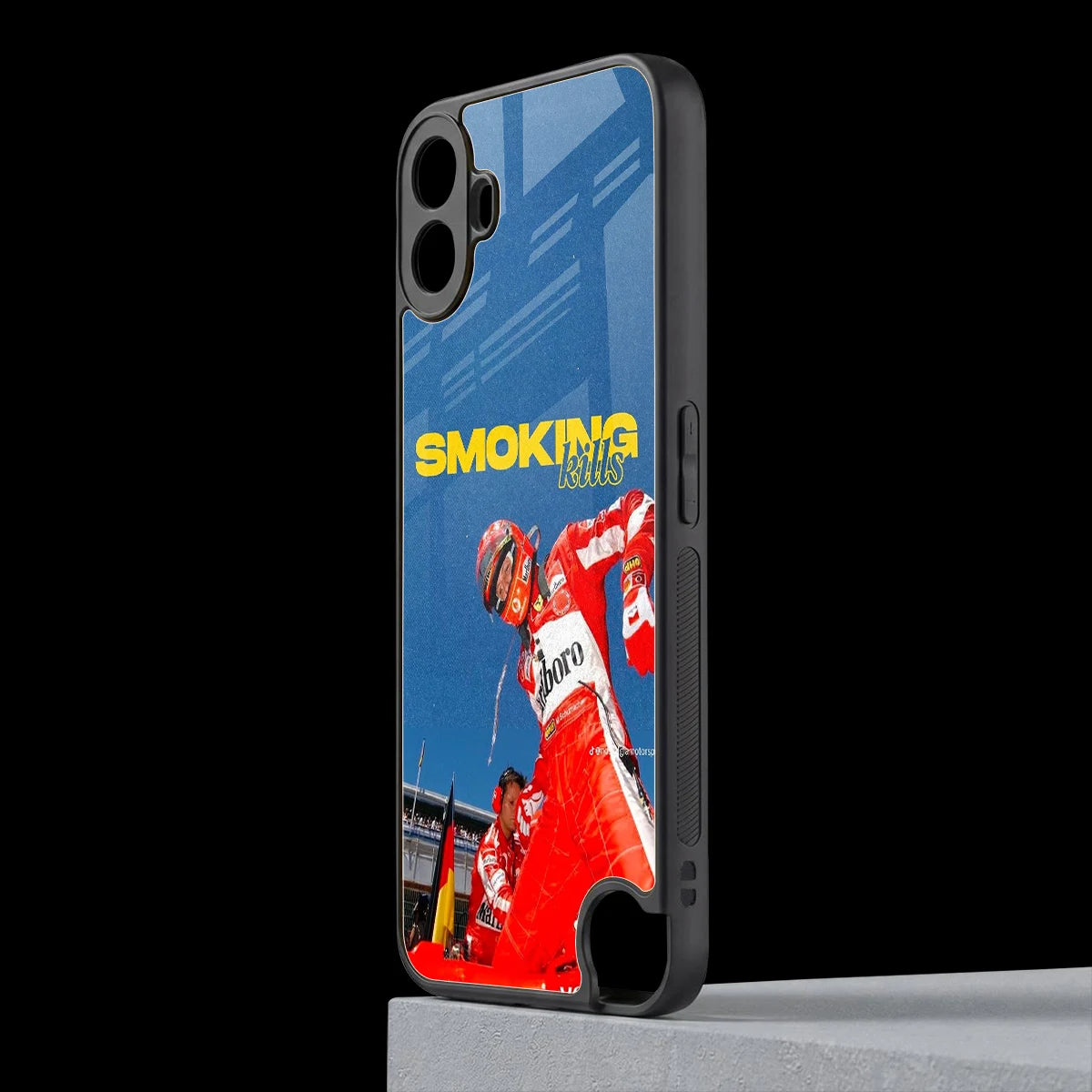 Burnout Mode cmf nothing phone 1 mobile cover | shockproof glass phone case