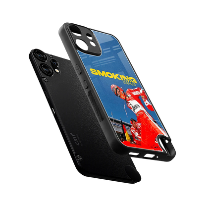 Burnout Mode sleek cmf nothing phone 2 pro cover with tempered glass back and TPU edges
