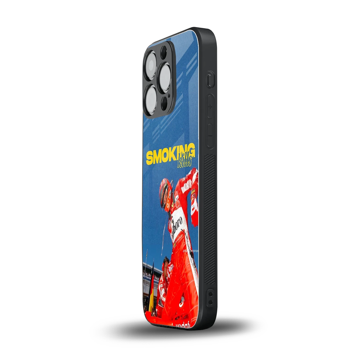 Burnout Mode iphone 13 pro mobile cover | shockproof glass phone case