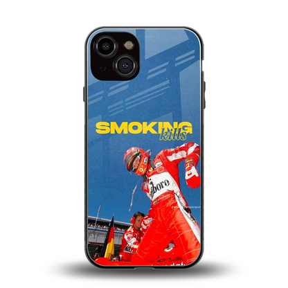 Burnout Mode back phone cover | glass case for iphone 13