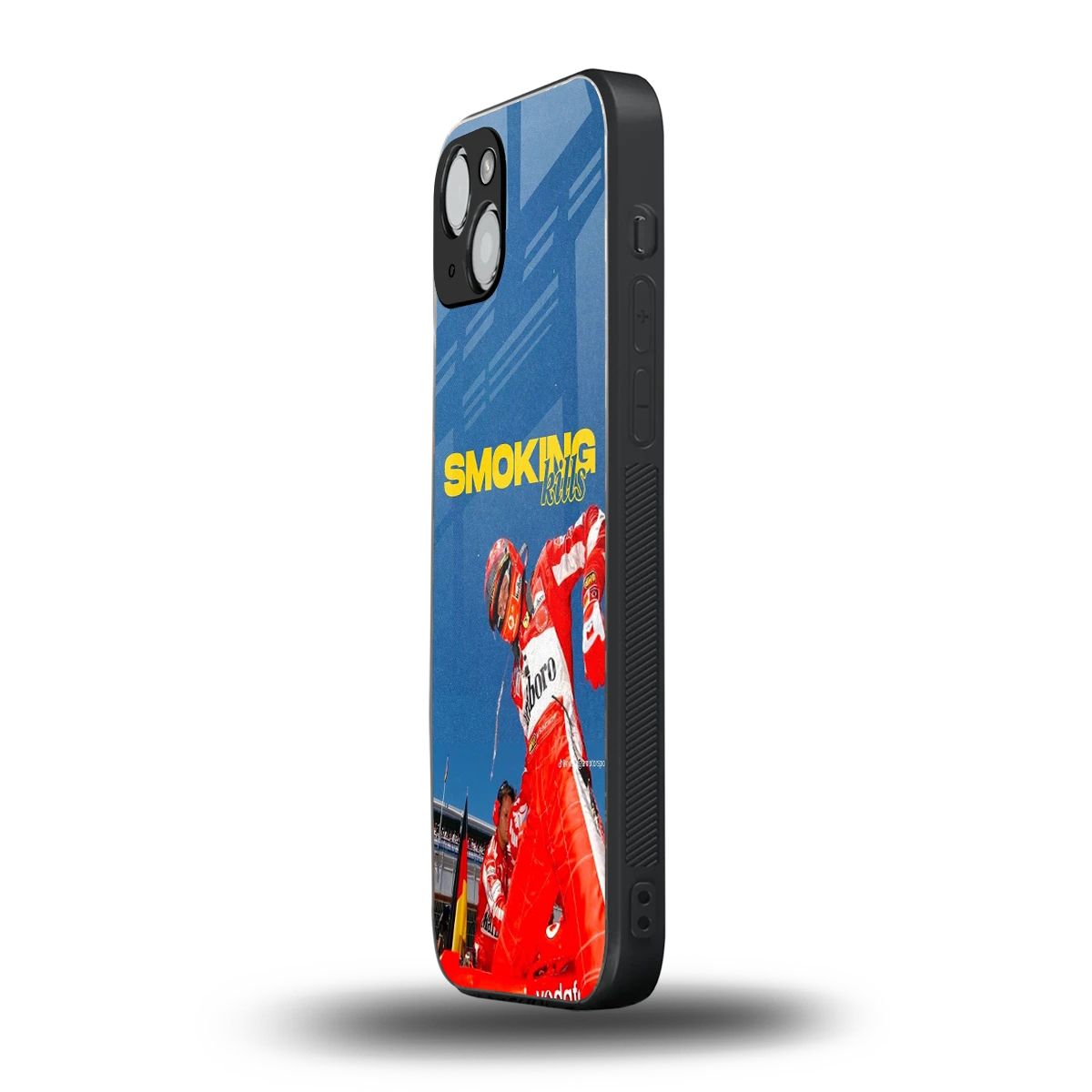 Burnout Mode iphone 15 mobile cover | shockproof glass phone case