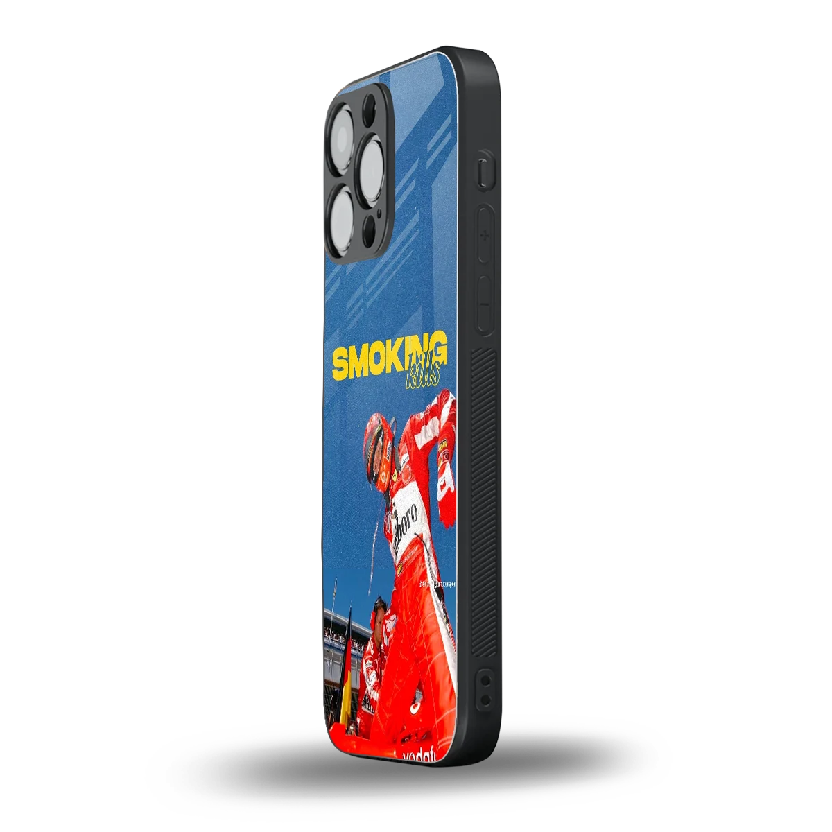 Burnout Mode iphone 16 pro max mobile cover | shockproof glass phone case