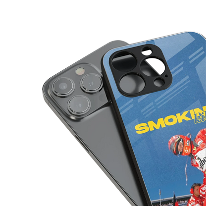 Burnout Mode stylish phone case for iphone 15 plus | glossy glass and slim fit