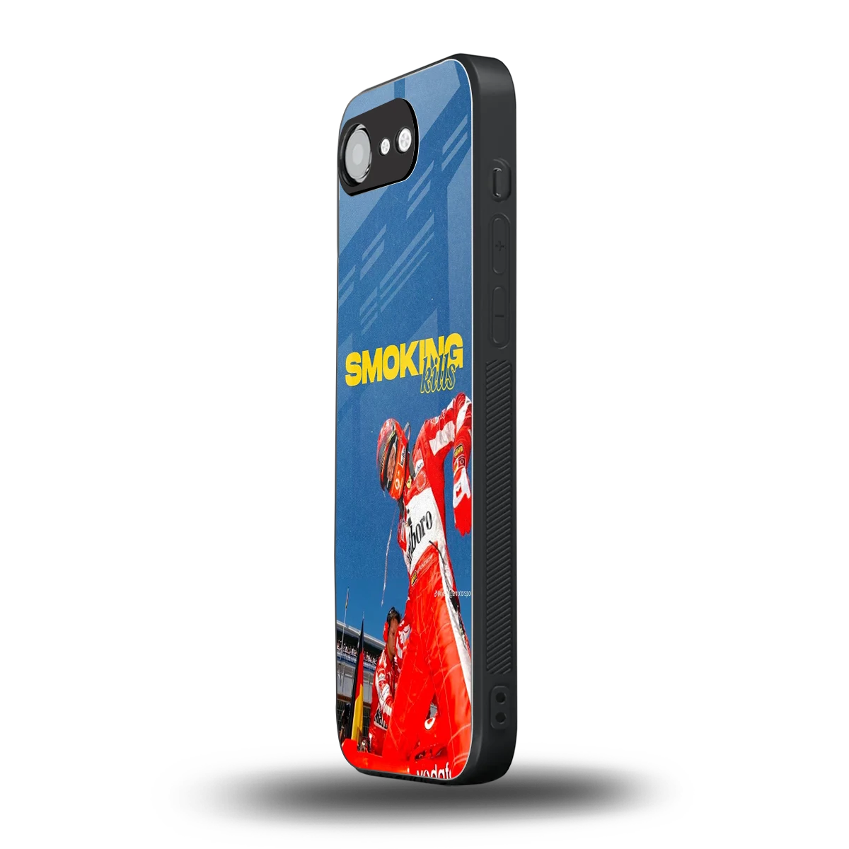 Burnout Mode iphone 16e mobile cover | shockproof glass phone case