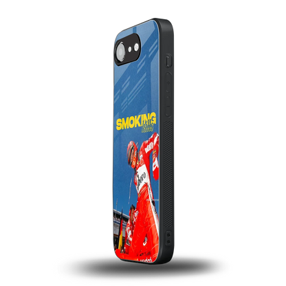 Burnout Mode iphone 16e mobile cover | shockproof glass phone case