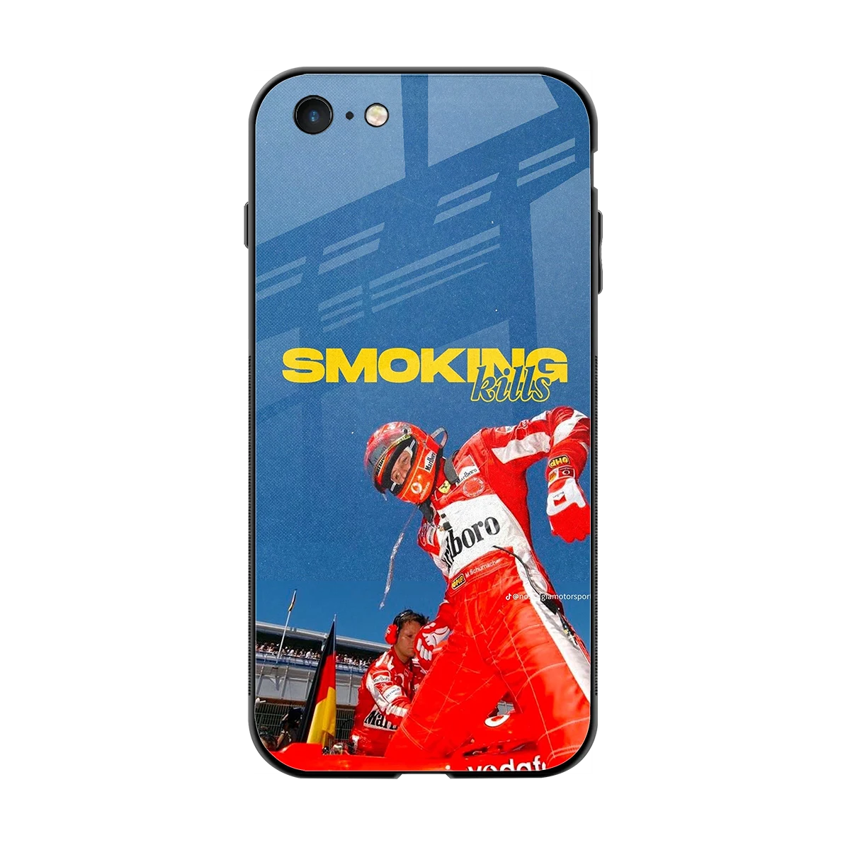 Burnout Mode back phone cover | glass case for iphone 6s