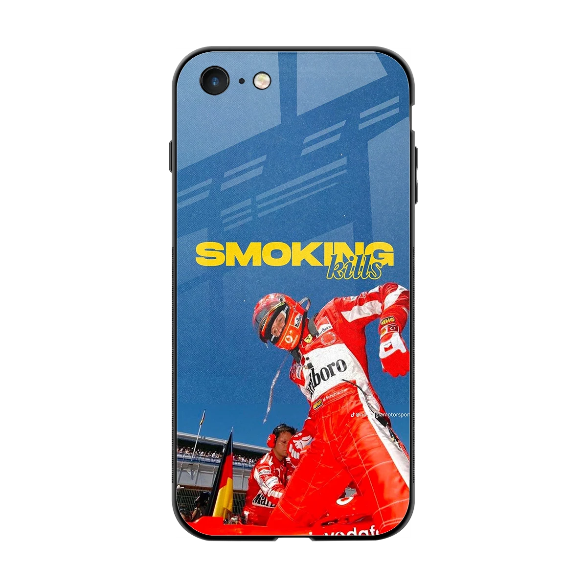 Burnout Mode back phone cover | glass case for iphone 7