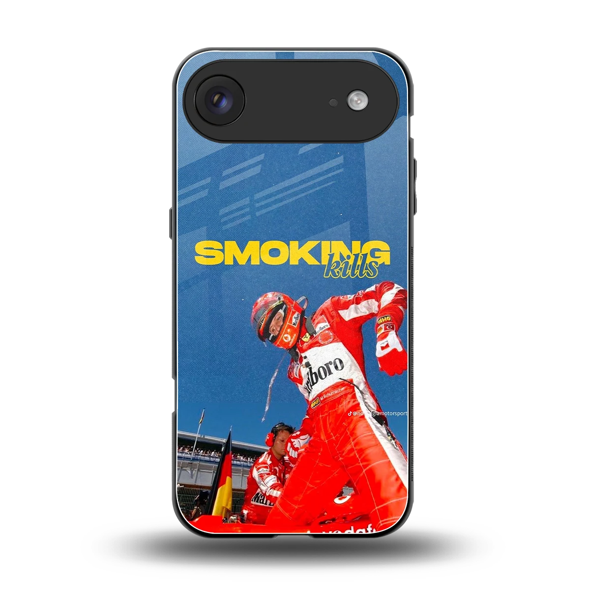 Burnout Mode back phone cover | glass case for iphone air