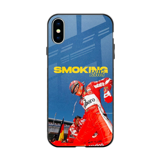 Burnout Mode back phone cover | glass case for iphone xs