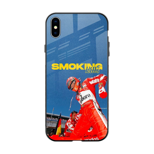 Burnout Mode back phone cover | glass case for iphone xs max