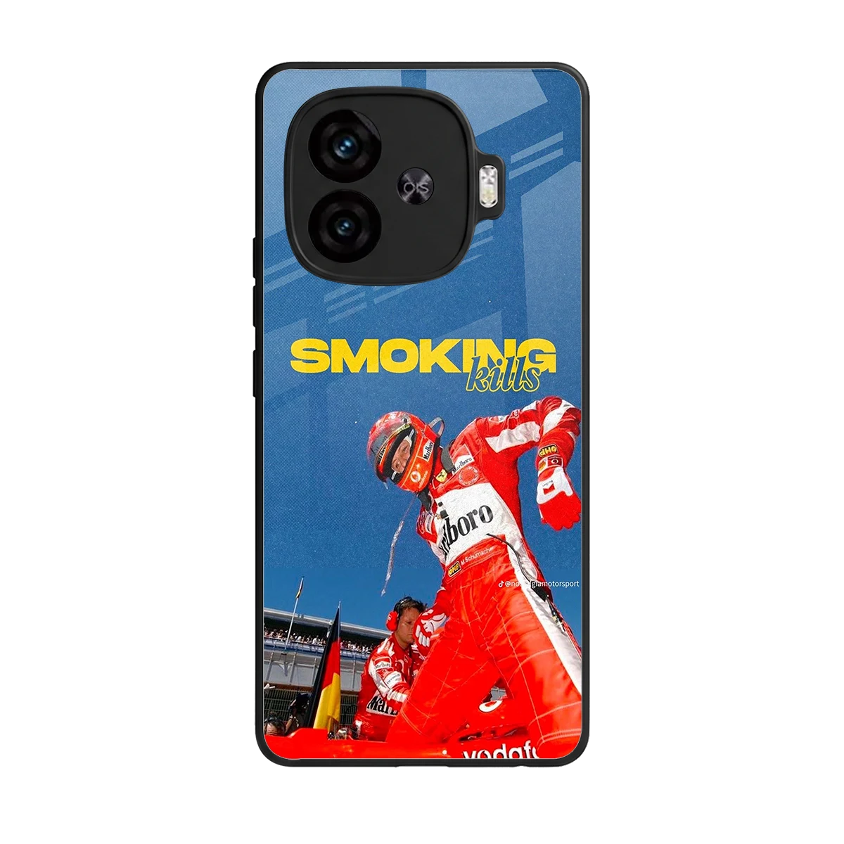 Burnout Mode back phone cover | glass case for iqoo neo 10r 5g