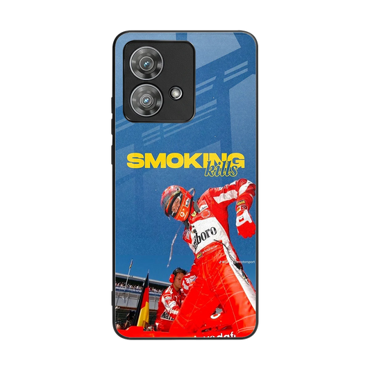 Burnout Mode back phone cover | glass case for motorola edge 40 neo 5g