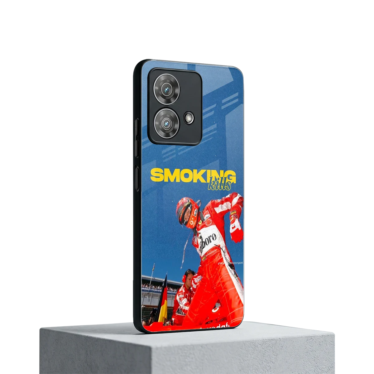 Burnout Mode motorola edge 40 neo 5g mobile cover | shockproof glass phone case