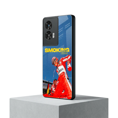 Burnout Mode motorola edge 50 fusion mobile cover | shockproof glass phone case