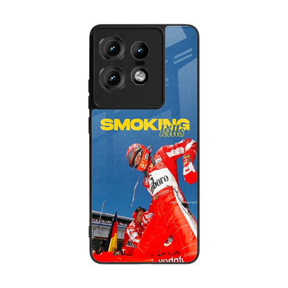 Burnout Mode back phone cover | glass case for motorola edge 50 pro