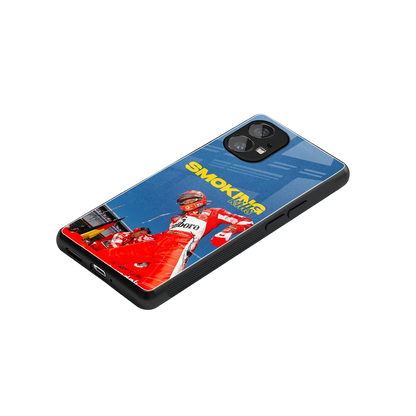 Burnout Mode stylish phone case for nothing phone 1 | glossy glass and slim fit