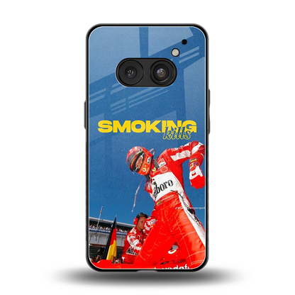 Burnout Mode back phone cover | glass case for nothing phone 2a plus
