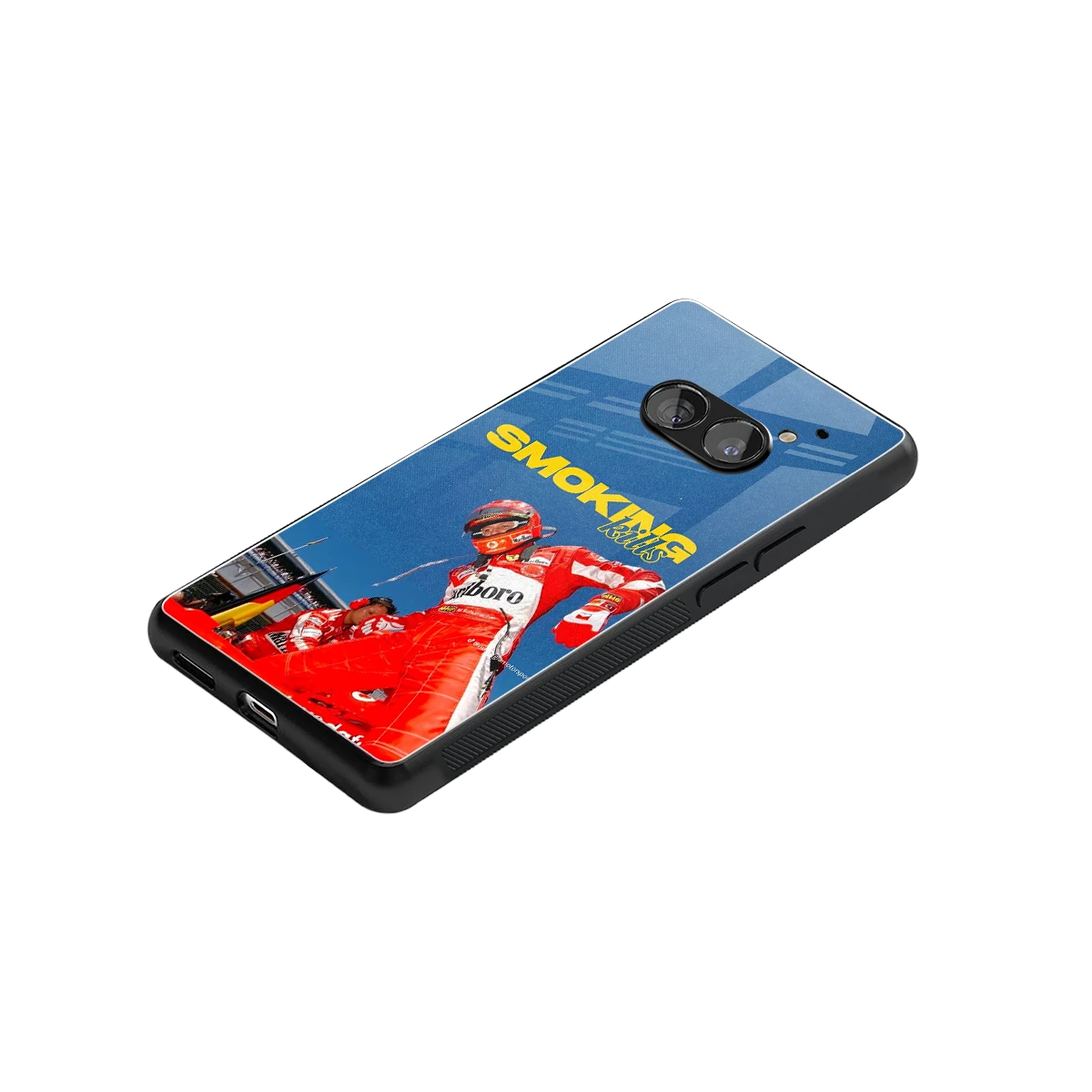 Burnout Mode stylish phone case for nothing phone 2a | glossy glass and slim fit