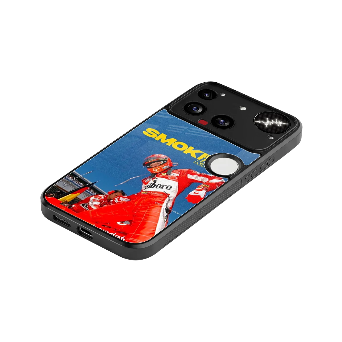 Burnout Mode stylish phone case for nothing phone 3 | glossy glass and slim fit