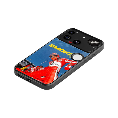 Burnout Mode stylish phone case for nothing phone 3 | glossy glass and slim fit