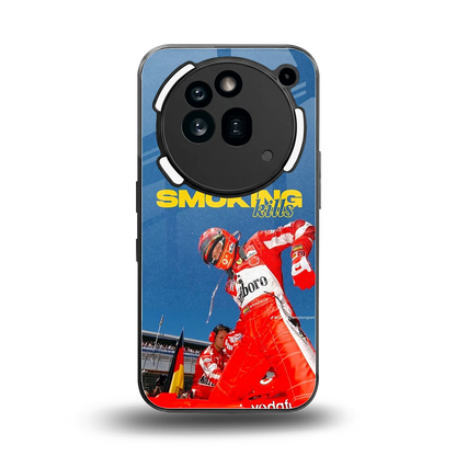 Burnout Mode back phone cover | glass case for nothing phone 3a pro
