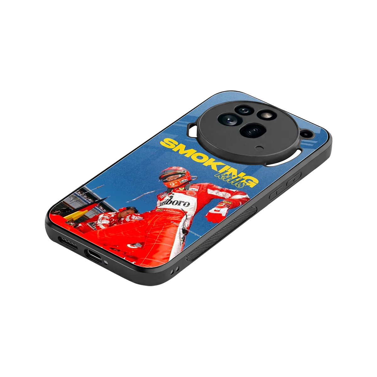 Burnout Mode stylish phone case for nothing phone 3a pro | glossy glass and slim fit