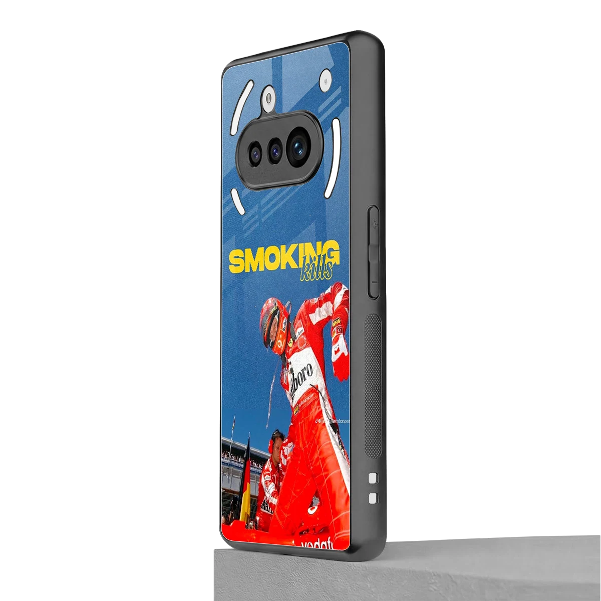 Burnout Mode nothing phone 3a mobile cover | shockproof glass phone case
