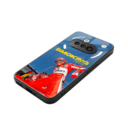 Burnout Mode stylish phone case for nothing phone 3a | glossy glass and slim fit