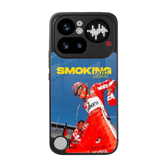 Burnout Mode back phone cover | glass case for nothing phone 4a pro